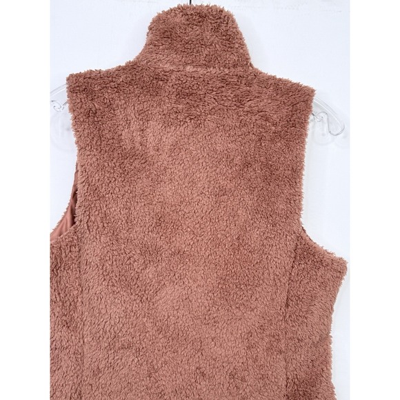 Patagonia Los Gatos Fleece Vest Women's Medium Coral - Picture 5 of 8